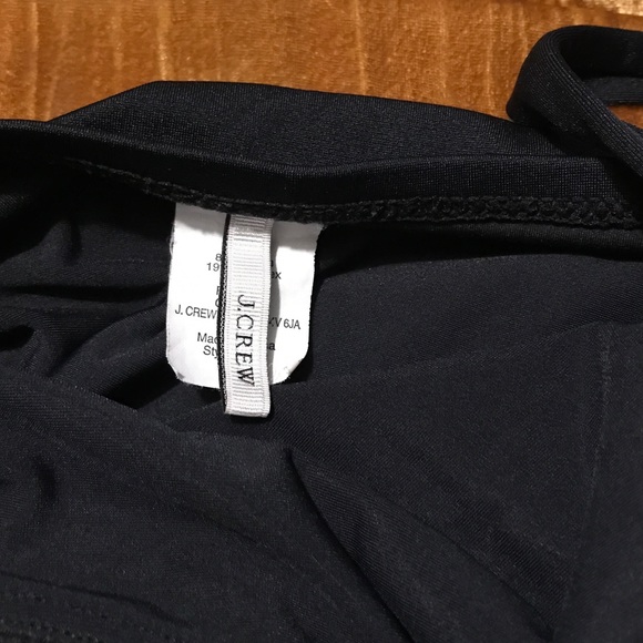J Crew Black Tankini Top M - Picture 5 of 7